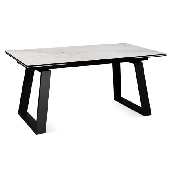 Стол ROVENA 160 (ROVENA 160 MILKY WAY CER, BK)